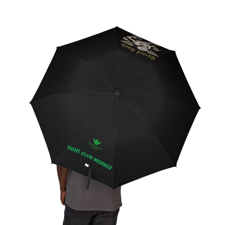 Scavenger Golf Semi-Automatic Foldable Umbrella Featuring Hazard Hank– Durable, Wind-Resistant, and Stylish Protection On & Off the Course
