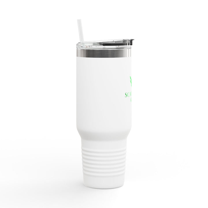 Scavenger Golf CLASSIC LOGO 40oz Insulated Travel Mug – Stainless Steel, Spill-Proof, Hot & Cold All-Day Hydration