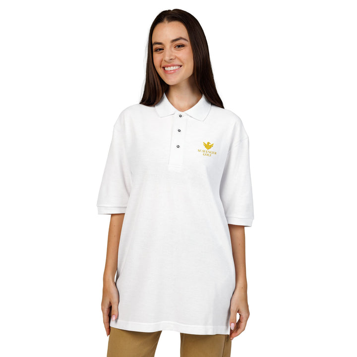 Scavenger Golf Polo – Stylish Embroidered Design for Golf, Gatherings & Gifts
