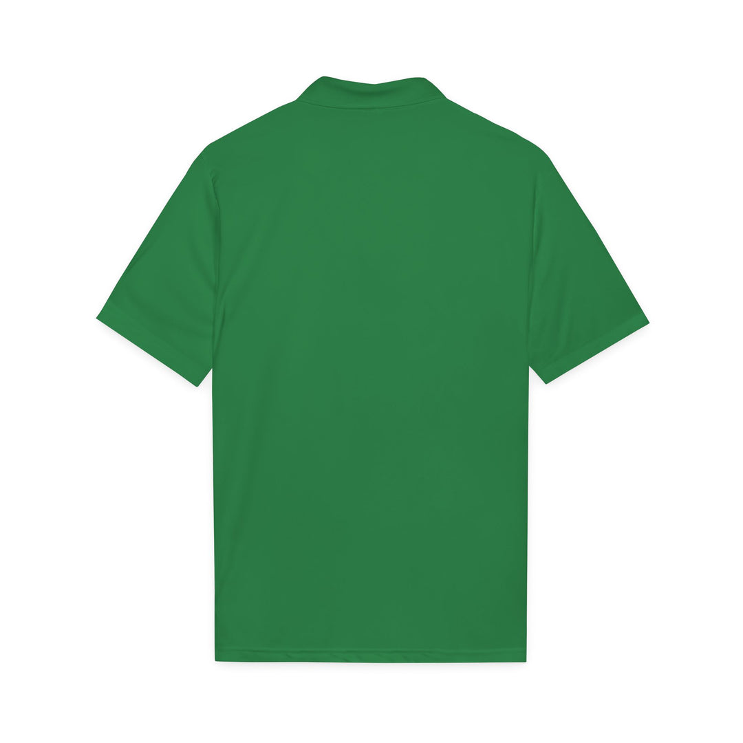 'Hazard Hank' Crest Embroidered Performance Polo by Scavenger Golf
