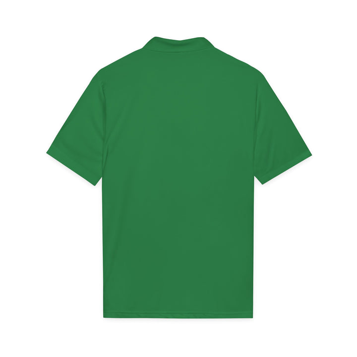 'Hazard Hank' Crest Embroidered Performance Polo by Scavenger Golf