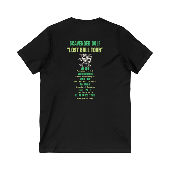 Lost Ball Tour V-Neck Tee – Scavenger Golf