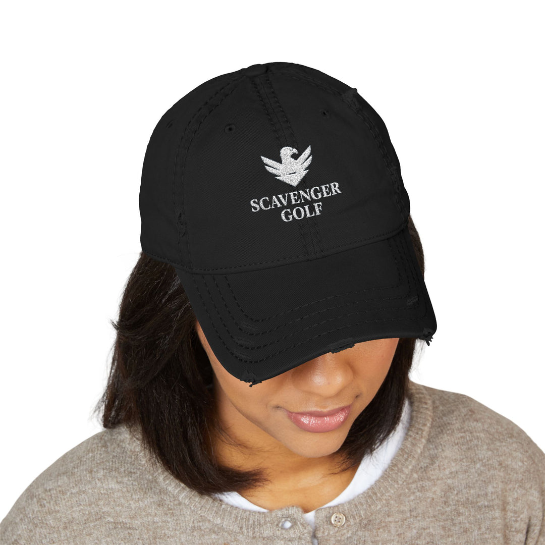 Scavenger Golf Distressed Hat – Laid-Back Comfort, Everyday Style