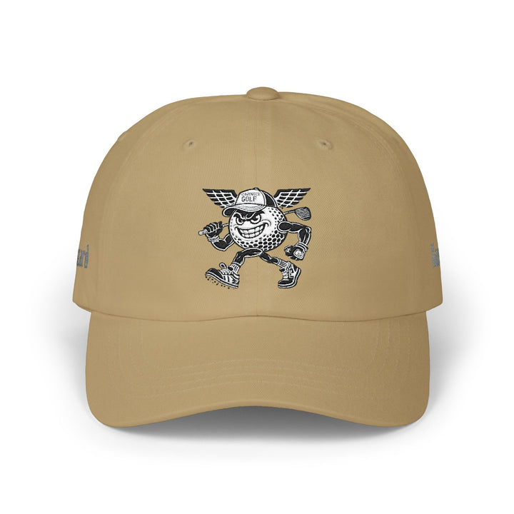 Hazard Hank Mascot — Retro Golf Dad Hat