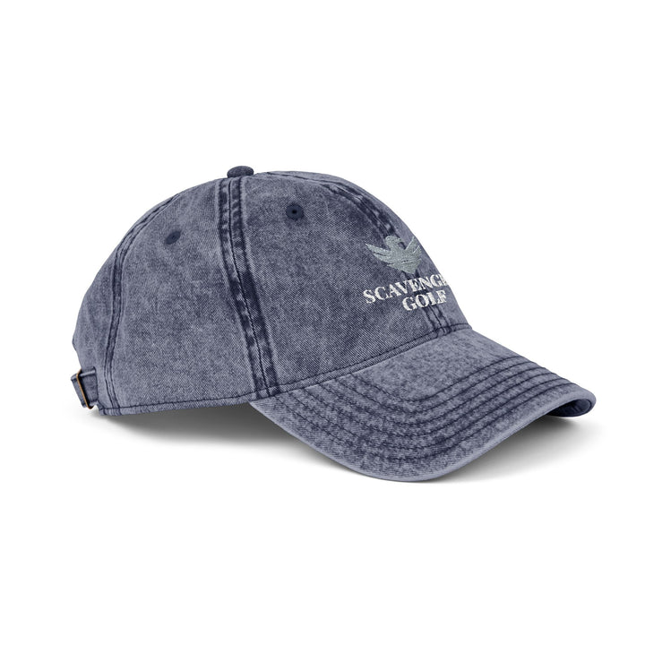 Vintage Cotton Twill Hat by Scavenger Golf | Adjustable, Washed-Out Look