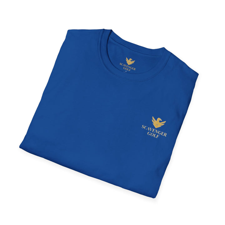 Scavenger Golf's “Son of a *+*+*!” Front 9 Disaster Club Unisex Soft style Tee