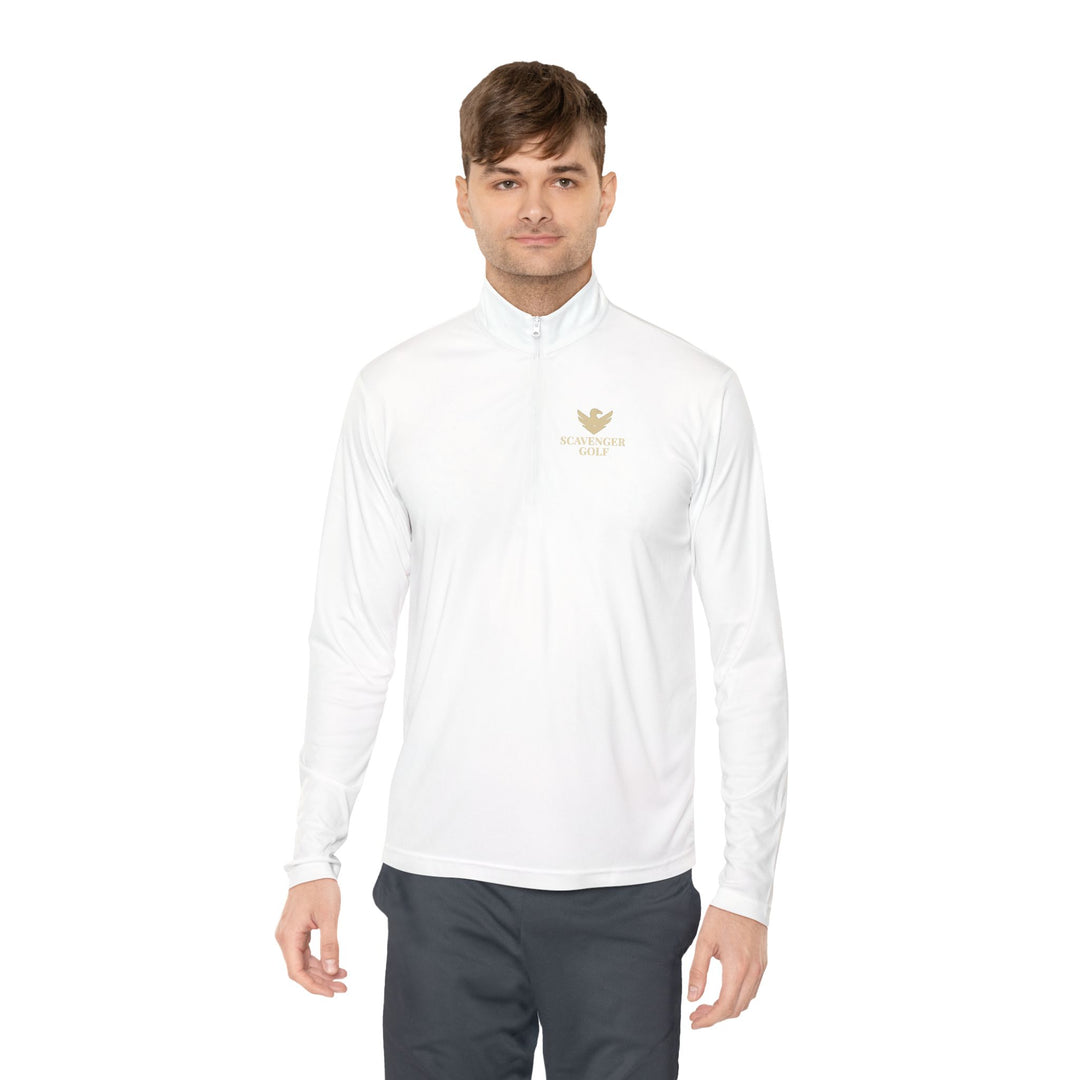 Scavenger Golf Unisex Quarter-Zip Pullover – Lightweight, Moisture-Wicking, and Perfect On or Off the Course