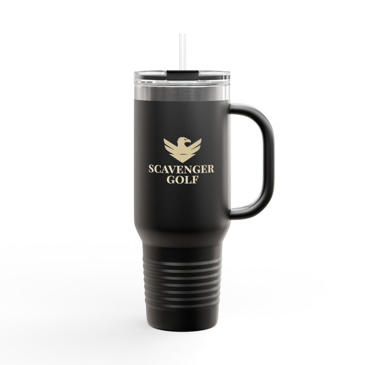 Scavenger Golf 40oz Insulated Travel Mug – Stainless Steel, Spill-Proof, Hot & Cold All-Day Hydration