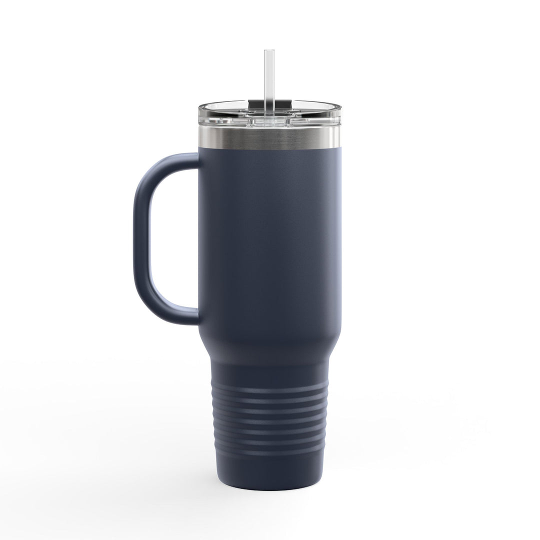 Scavenger Golf CLASSIC LOGO 40oz Insulated Travel Mug – Stainless Steel, Spill-Proof, Hot & Cold All-Day Hydration