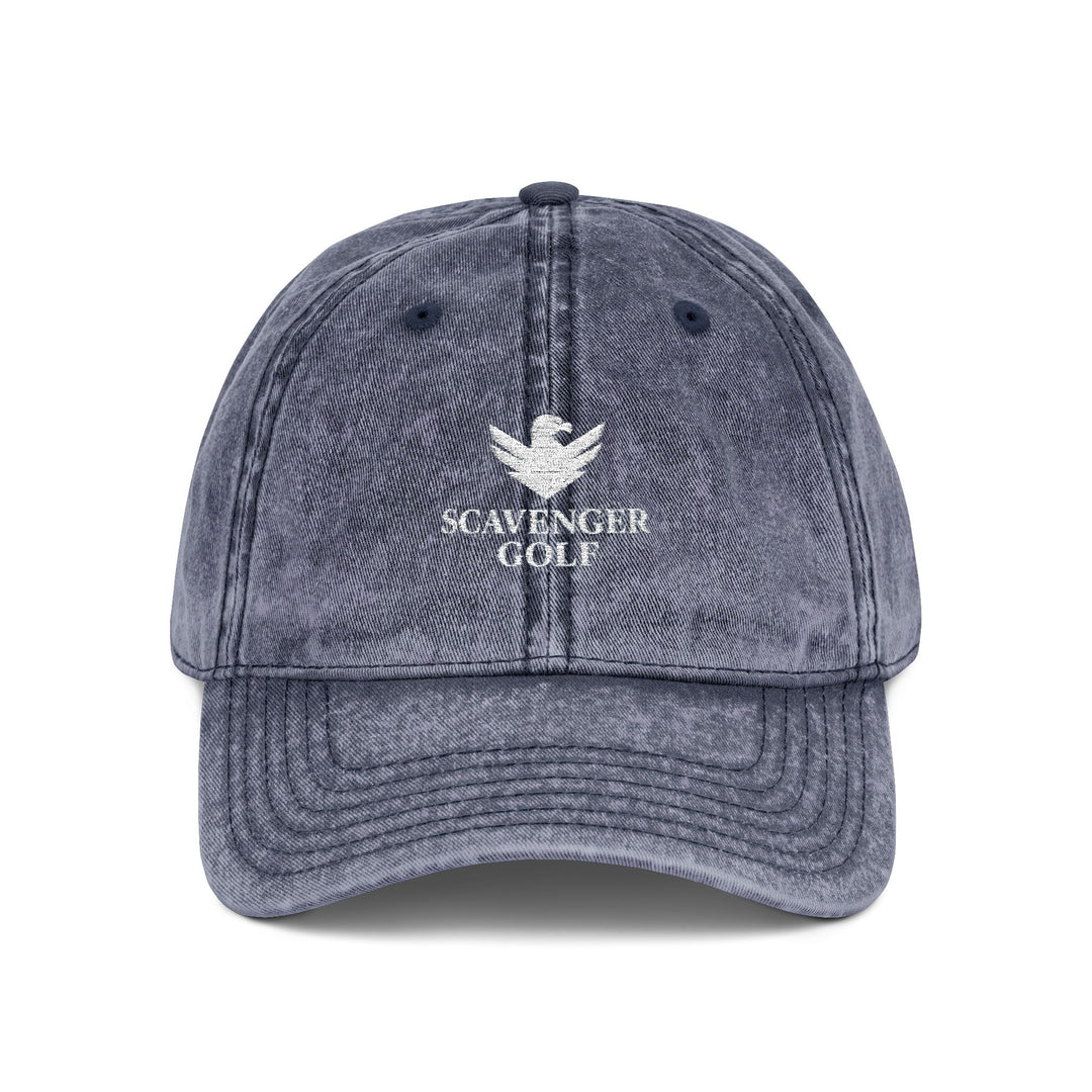 Vintage Cotton Twill Hat by Scavenger Golf | Adjustable, Washed-Out Look
