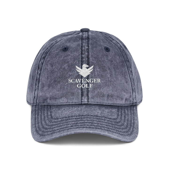Vintage Cotton Twill Hat by Scavenger Golf | Adjustable, Washed-Out Look