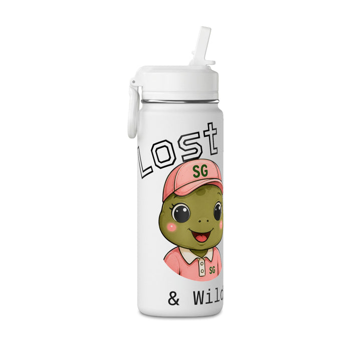 Lost Balls & Wildflowers Kids Water Bottle