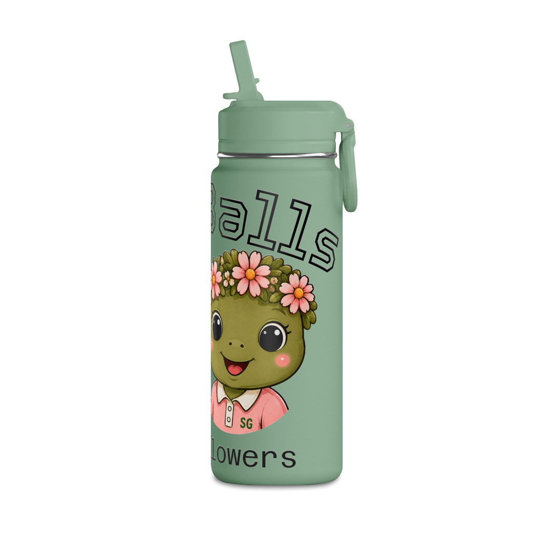 Lost Balls & Wildflowers Kids Water Bottle