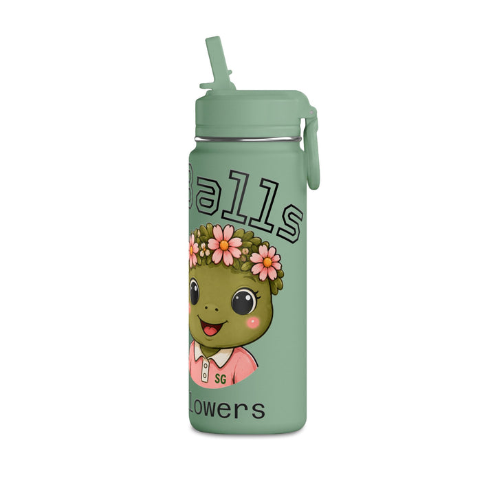 Lost Balls & Wildflowers Kids Water Bottle