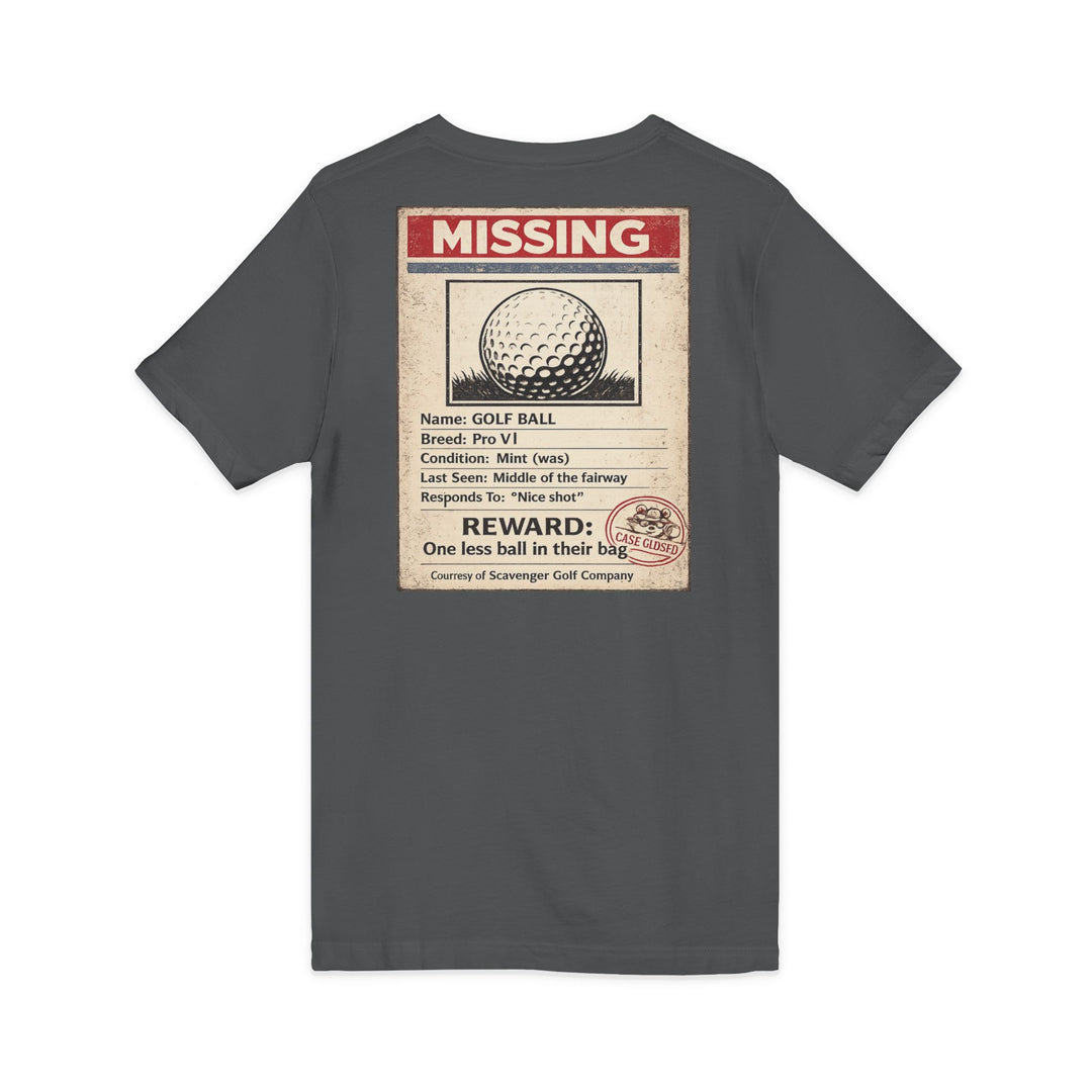 Scavenger Golf’s Lost Ball Case Files – Women’s V-Neck Tee