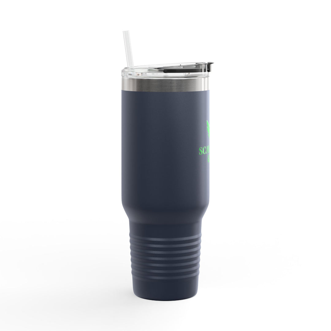 Scavenger Golf CLASSIC LOGO 40oz Insulated Travel Mug – Stainless Steel, Spill-Proof, Hot & Cold All-Day Hydration