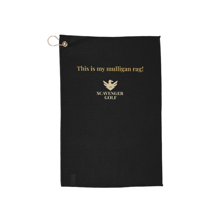 Golf Towel - This is my mulligan rag! Perfect for golfers, gifts, and tournaments, Golf accessories, Golfing gear, Sports towels, [...]