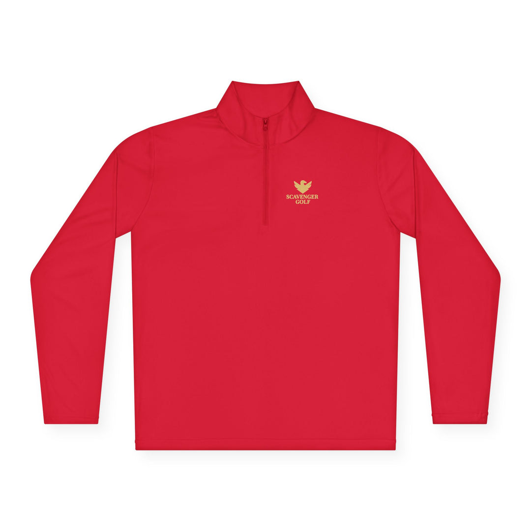 Scavenger Golf Unisex Quarter-Zip Pullover – Lightweight, Moisture-Wicking, and Perfect On or Off the Course