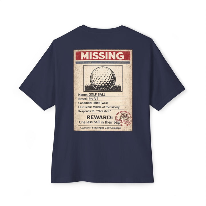 Scavenger Golf’s Lost Ball Case Files Tee