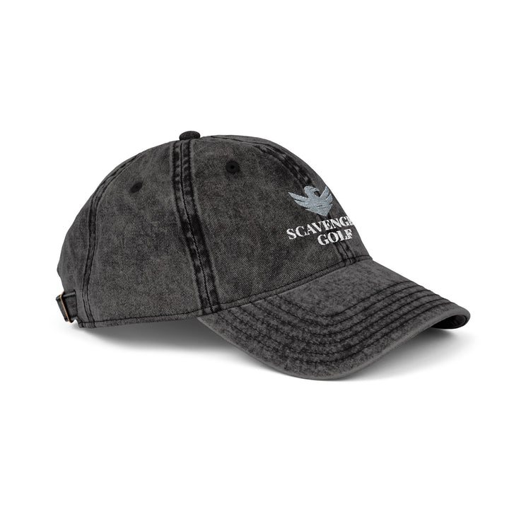 Vintage Cotton Twill Hat by Scavenger Golf | Adjustable, Washed-Out Look