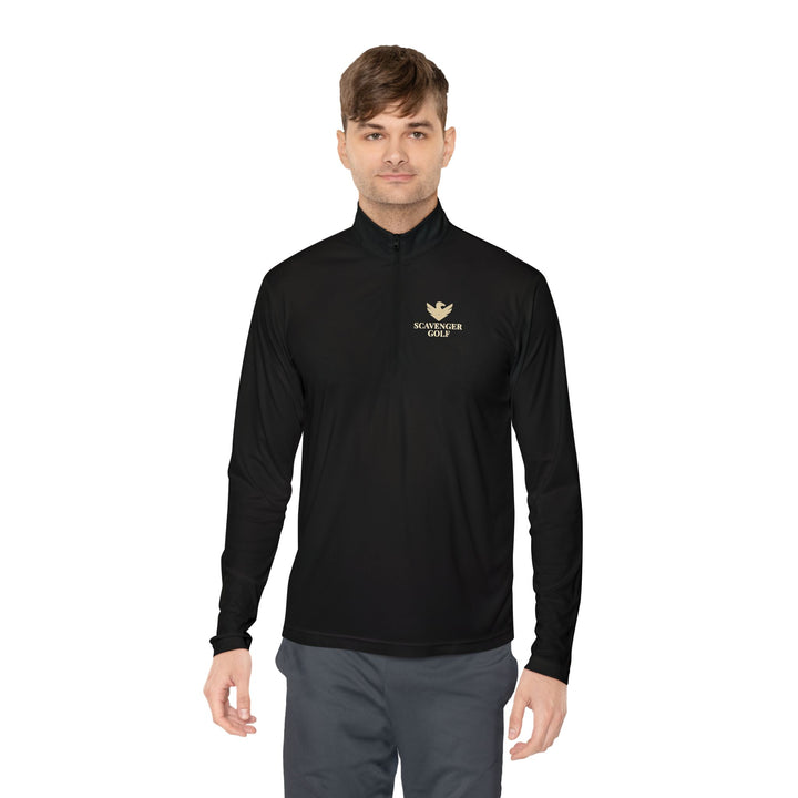 Scavenger Golf Unisex Quarter-Zip Pullover – Lightweight, Moisture-Wicking, and Perfect On or Off the Course