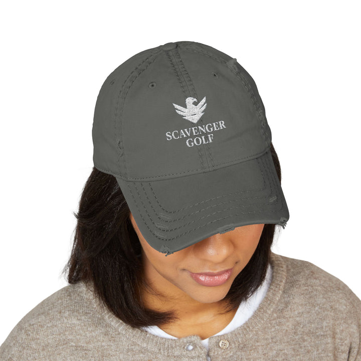 Scavenger Golf Distressed Hat – Laid-Back Comfort, Everyday Style