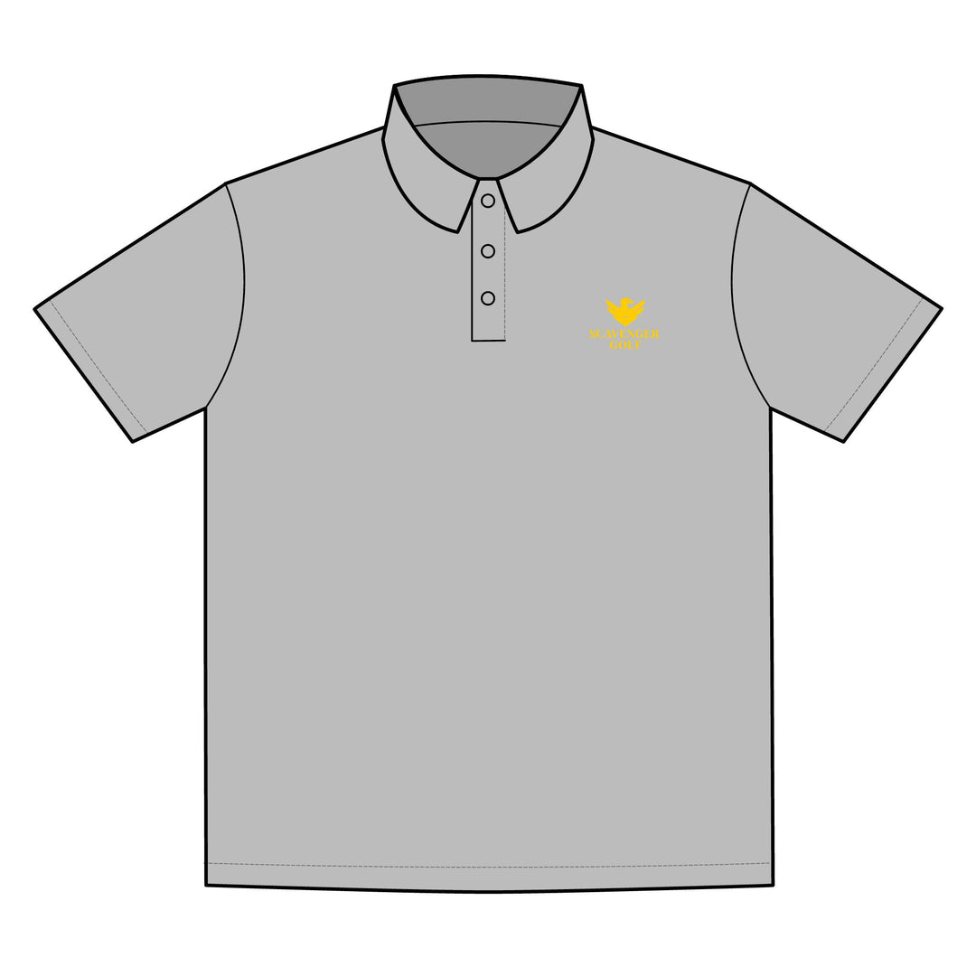 Scavenger Golf Polo – 100% Polyester, Lightweight, Wrinkle-Resistant, All-Day Comfort