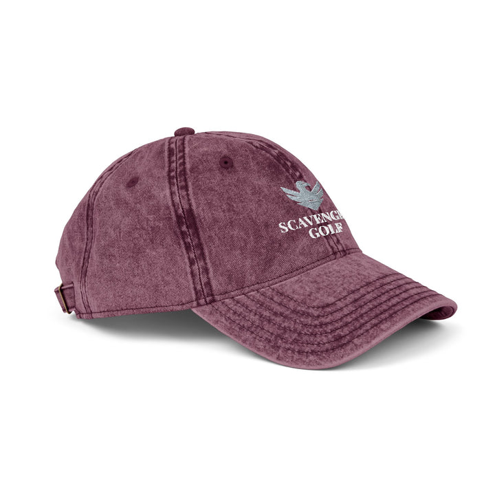 Vintage Cotton Twill Hat by Scavenger Golf | Adjustable, Washed-Out Look