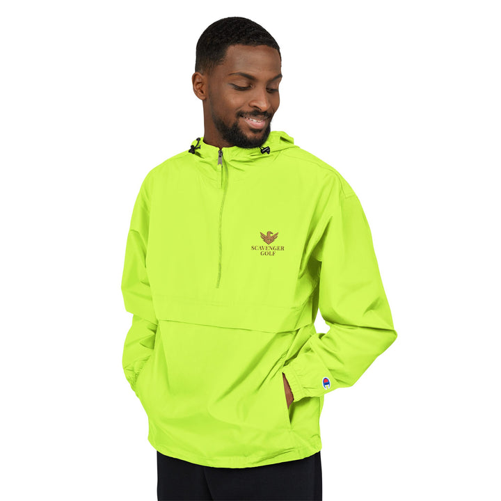Stylish Scavenger Golf Packable Anorak Jacket