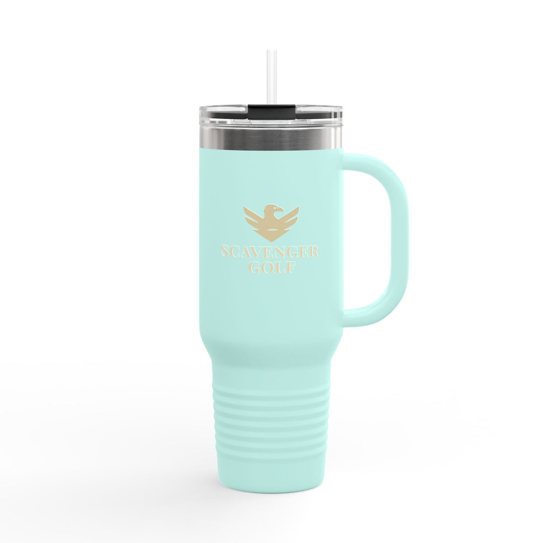 Scavenger Golf 40oz Insulated Travel Mug – Stainless Steel, Spill-Proof, Hot & Cold All-Day Hydration