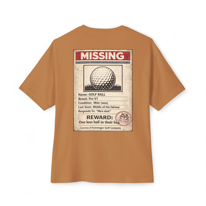 Scavenger Golf’s Lost Ball Case Files Tee