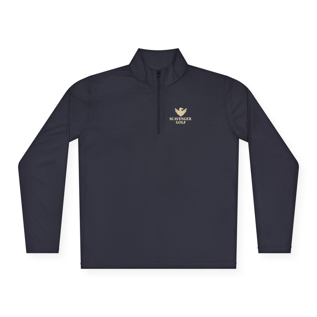 Scavenger Golf Unisex Quarter-Zip Pullover – Lightweight, Moisture-Wicking, and Perfect On or Off the Course