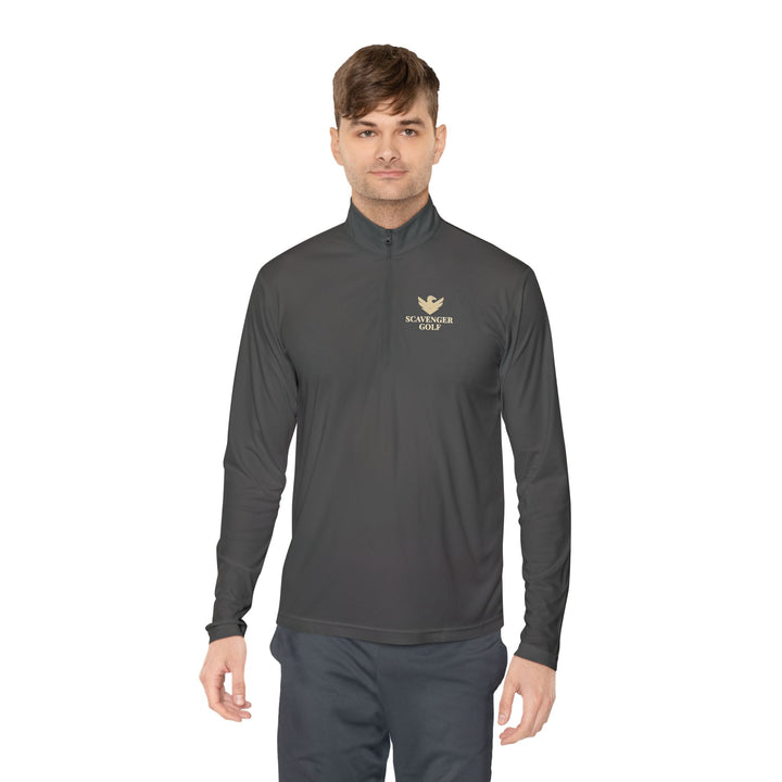 Scavenger Golf Unisex Quarter-Zip Pullover – Lightweight, Moisture-Wicking, and Perfect On or Off the Course