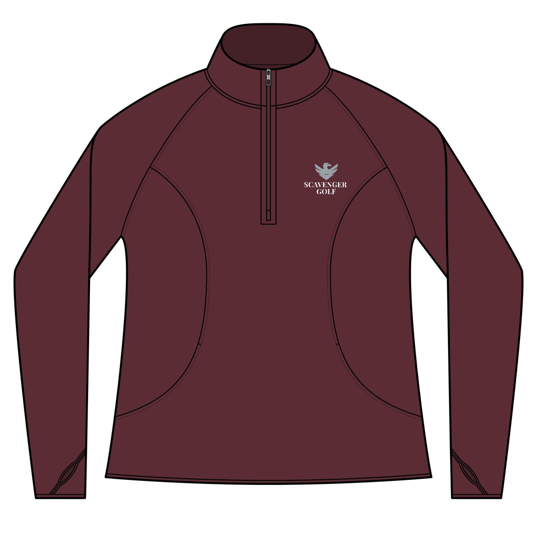 Scavenger Golf™ Ladies Sport-Wick® Stretch Quarter-Zip