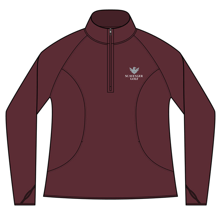 Scavenger Golf™ Ladies Sport-Wick® Stretch Quarter-Zip
