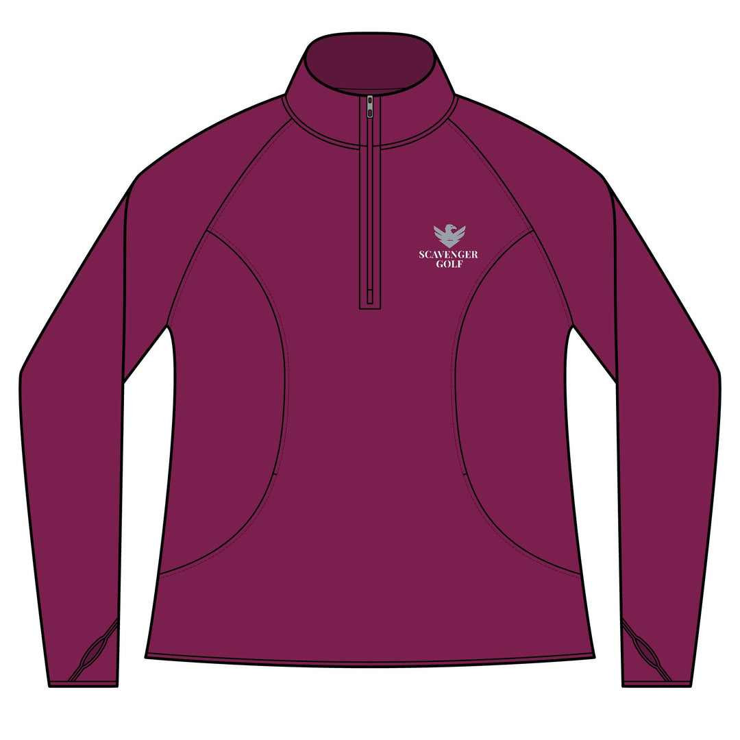 Scavenger Golf™ Ladies Sport-Wick® Stretch Quarter-Zip