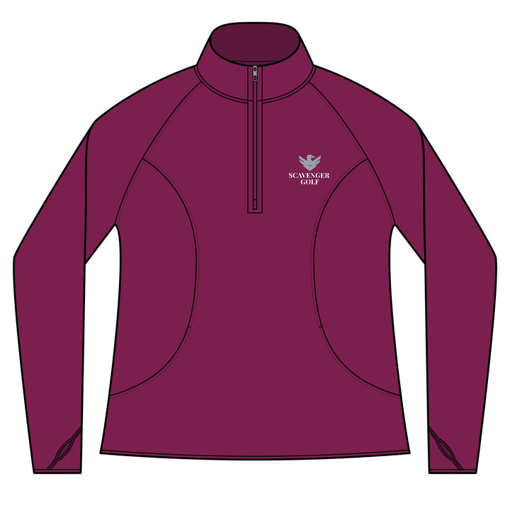 Scavenger Golf™ Ladies Sport-Wick® Stretch Quarter-Zip