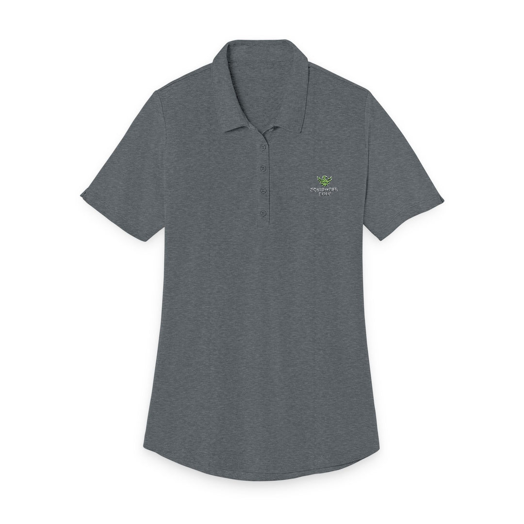 Ladies Fine Pique Polo — The Secret Weapon fore on & off the Course, by Scavenger Golf