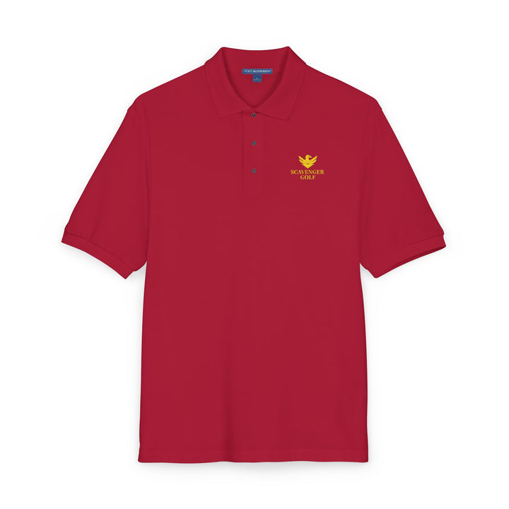 Scavenger Golf Polo – Stylish Embroidered Design for Golf, Gatherings & Gifts