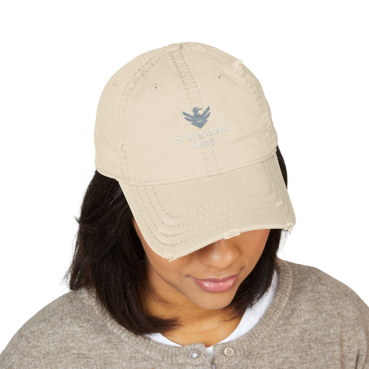 Scavenger Golf Distressed Hat – Laid-Back Comfort, Everyday Style