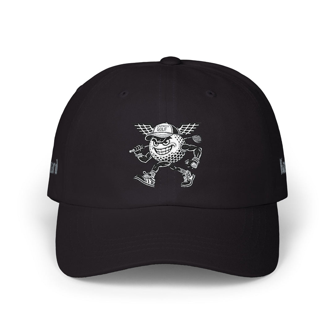 Hazard Hank Mascot — Retro Golf Dad Hat