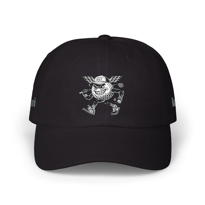 Hazard Hank Mascot — Retro Golf Dad Hat