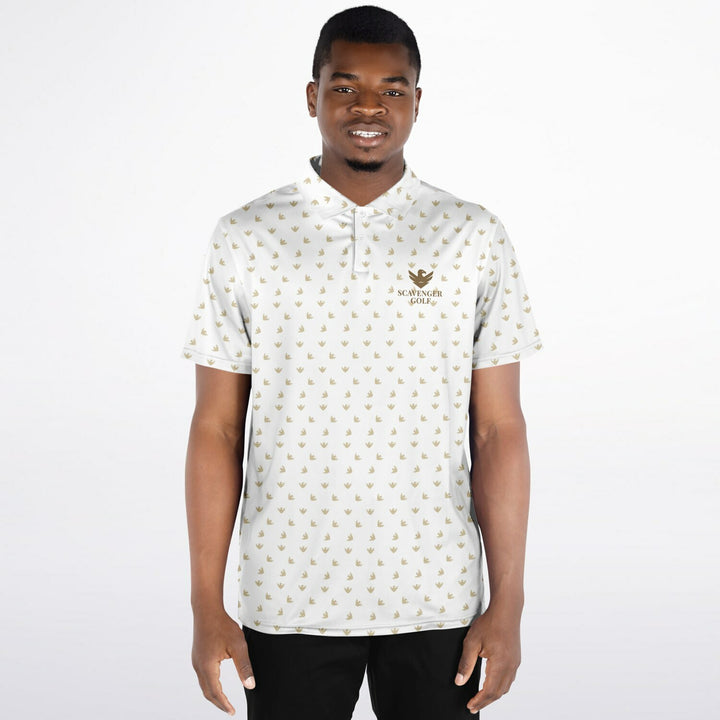 Scavenger Golf Logo Polo – All-Over Print Edition
