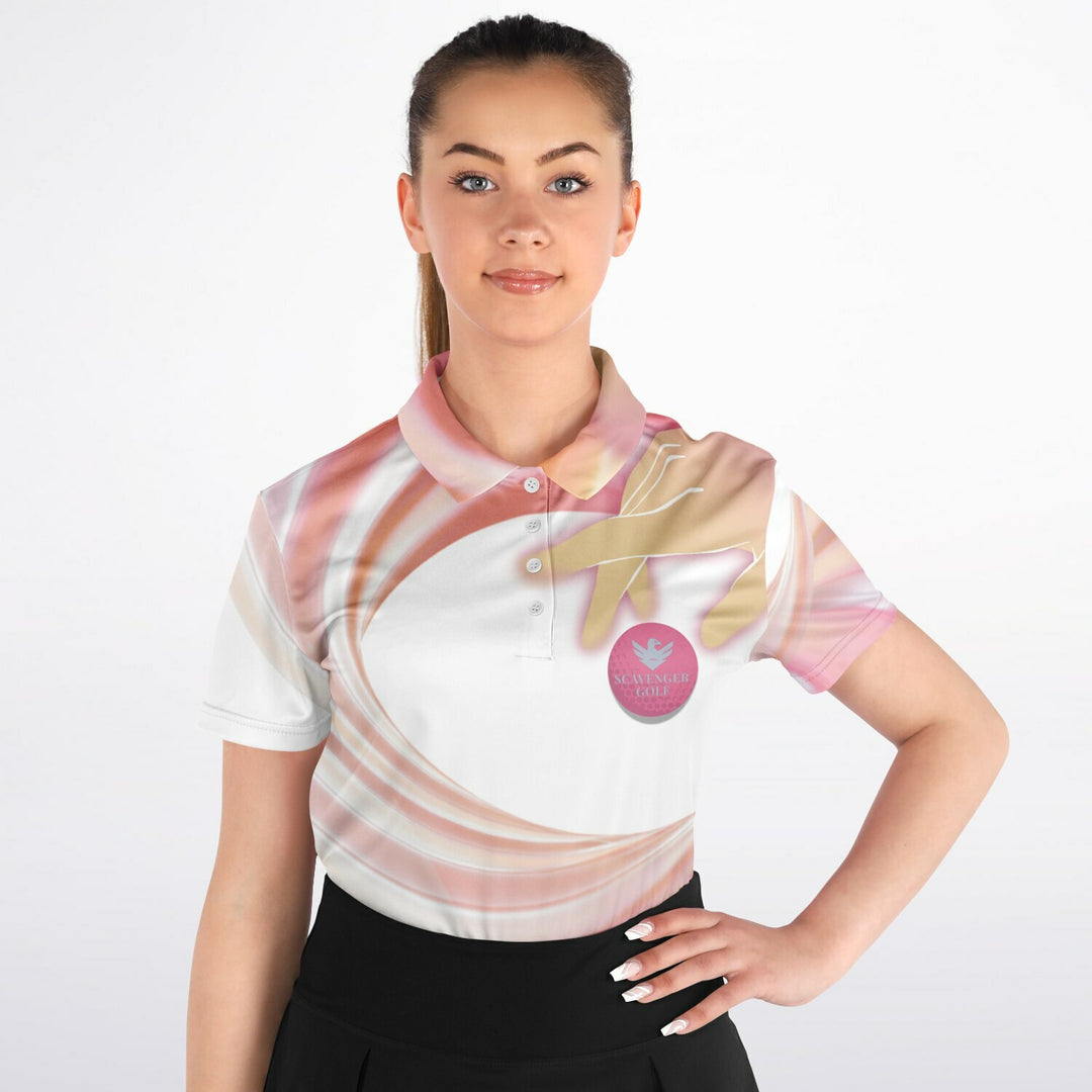 Grace & Grit “HOPE” Polo – Breast Cancer Awareness Edition