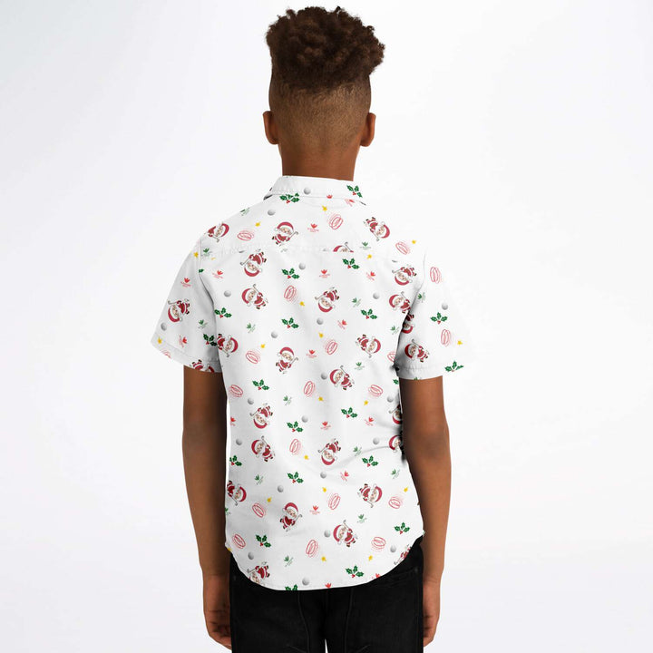 🎄 Fore-Christmas! Kids Holiday Golf Shirt