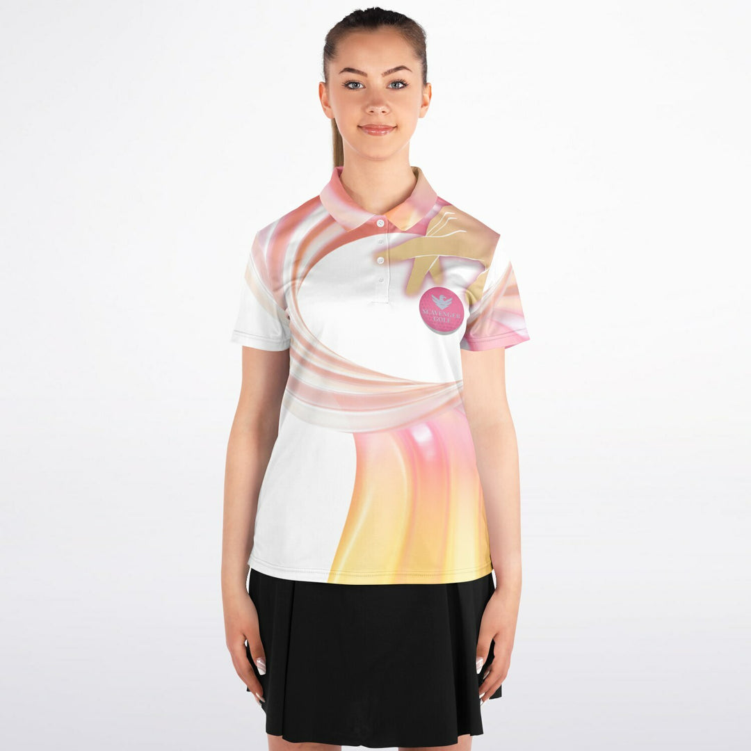 Grace & Grit “HOPE” Polo – Breast Cancer Awareness Edition