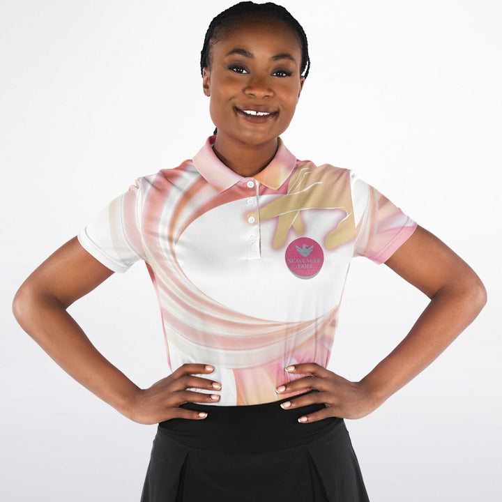 Grace & Grit “HOPE” Polo – Breast Cancer Awareness Edition