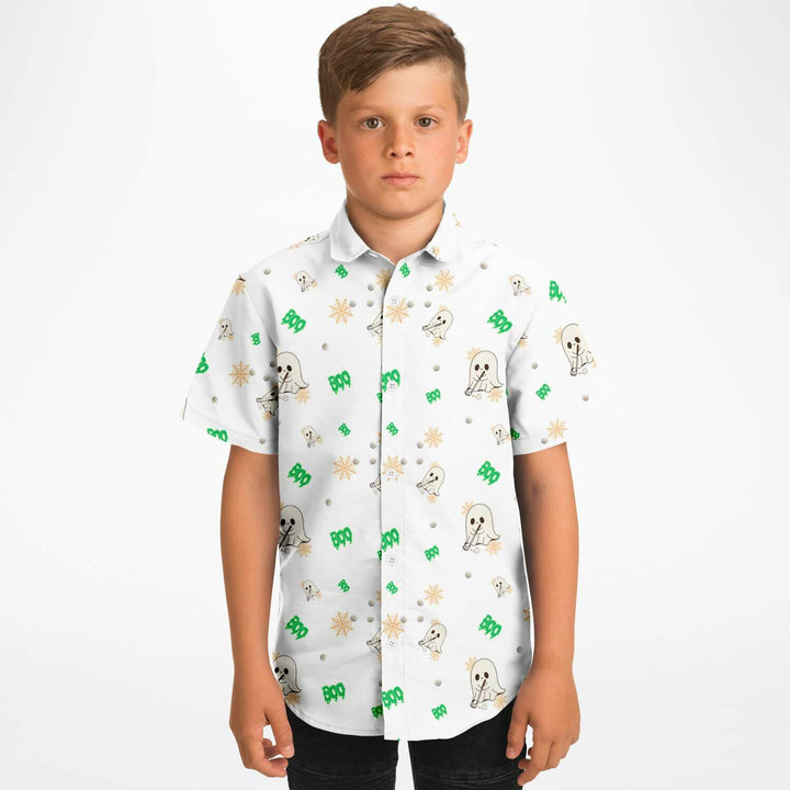 Fore-Boo! Kids Halloween Golf Shirt